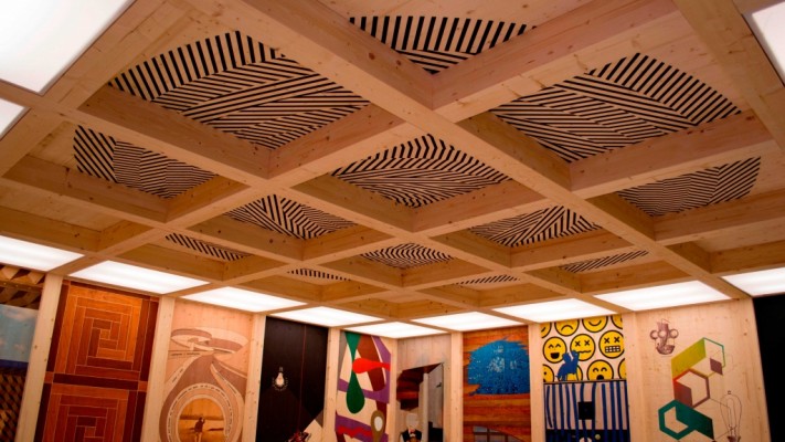 Tecla - soluzione costruttive in legno- studiolo ExpoCasa2016