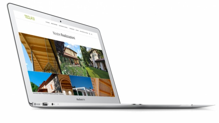 Tecla - soluzione costruttive in legno - sito internet